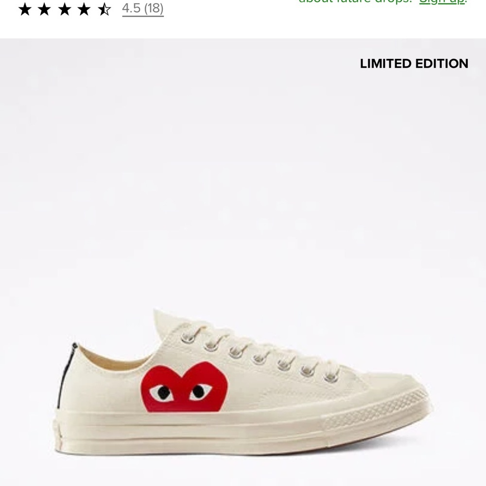 Converse x PLAY Comme des Garçons Chuck 70